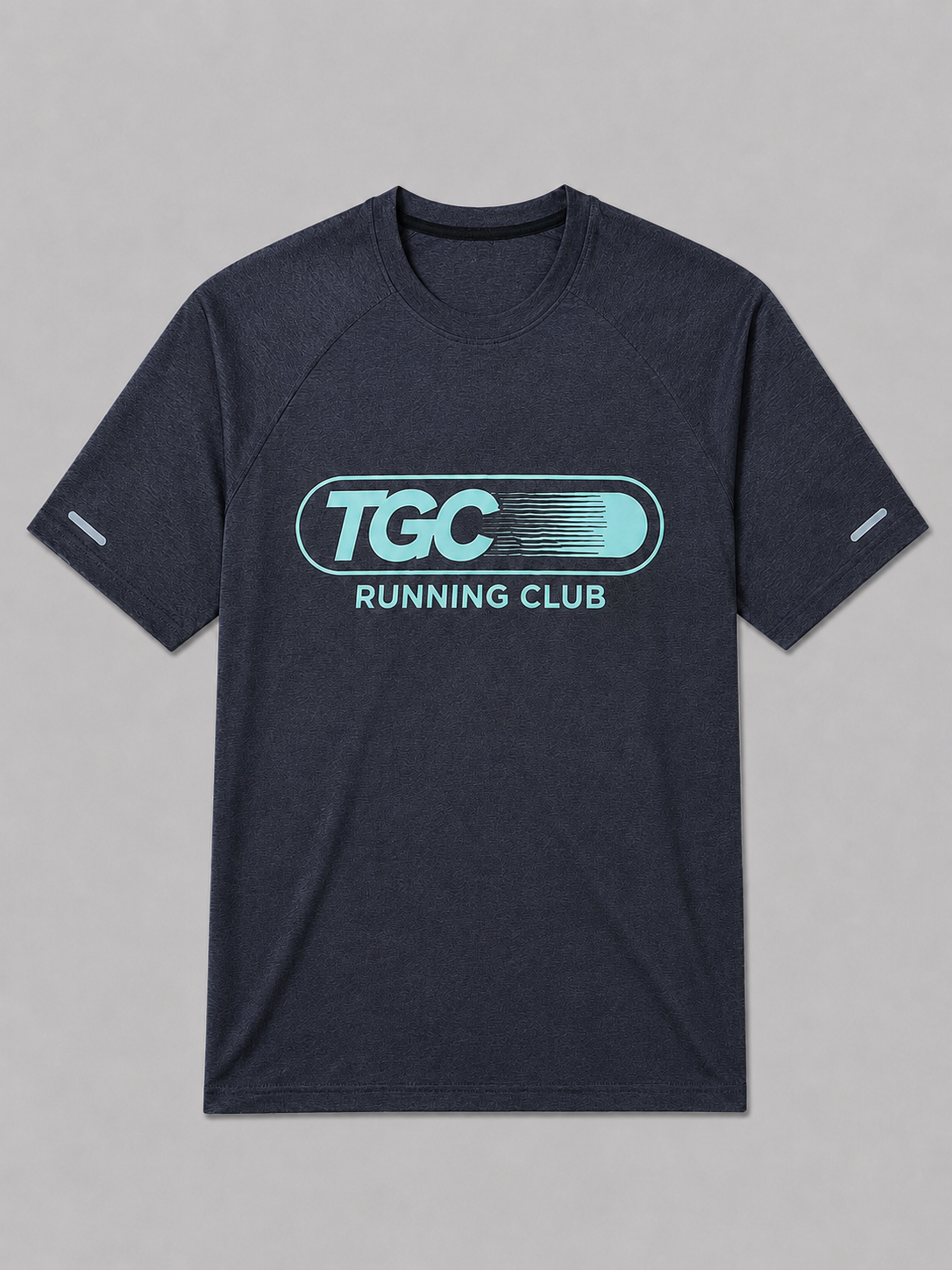 TGC Running Club T-Shirt - Black Marl