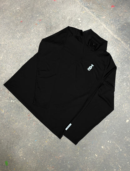 Run 1.0 1/4 Zip - Black