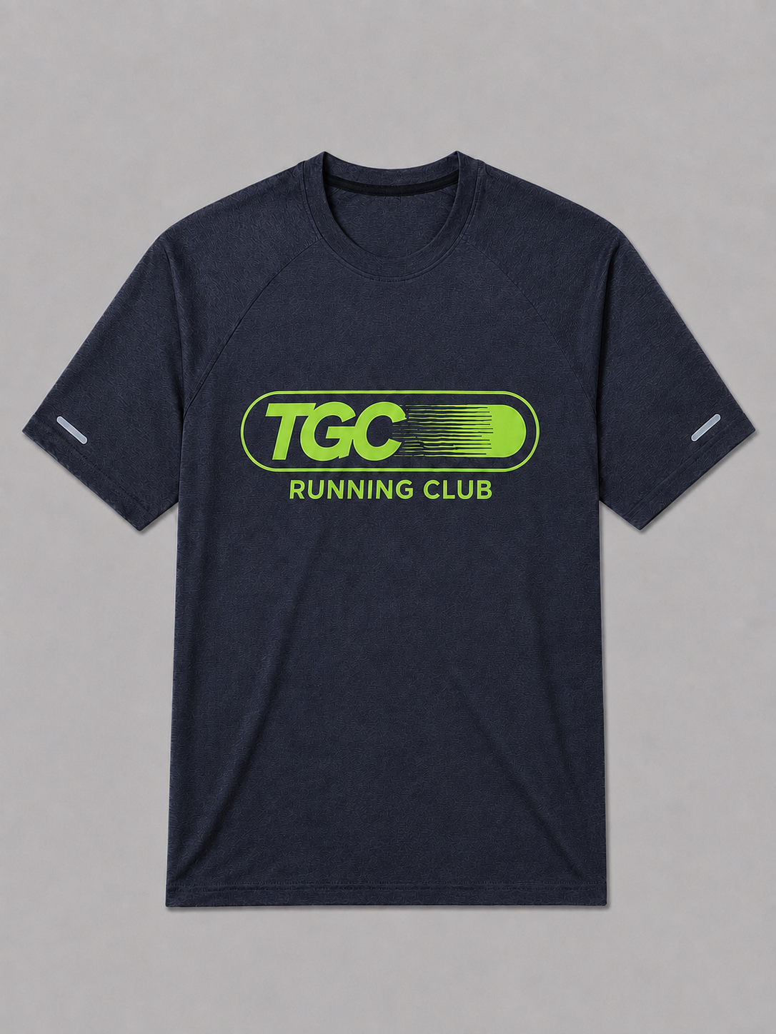 TGC Running Club T-Shirt - Black Marl