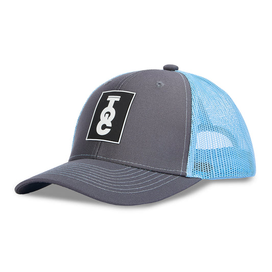 Patch Trucker Cap - Grey